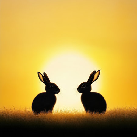 Rabbit Silhouettesの素材