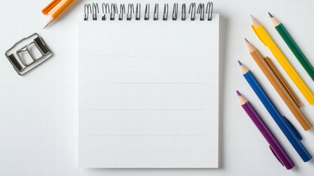 Blank daily calendar box with ample white space, perfect for journaling, planning, or creative use.の素材