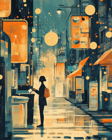 A poster promoting hand washing and hygiene in a public spaceの素材