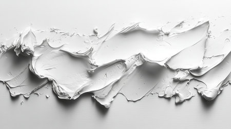 Bright and neutral plain white background, perfect for showcasing products or graphic designs.の素材