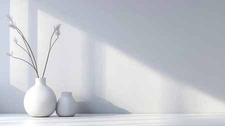 A light grey background with subtle shadows, creating depth while maintaining a clean and polished appearance.の素材