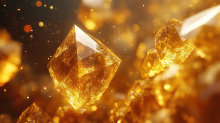 Social media marketing post promoting the stability of gold-backed cryptocurrencies.の素材