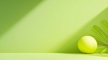 A vibrant green gradient background with a seamless transition from dark emerald to bright lime.の素材