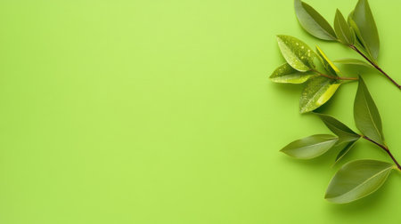 A mid-tone solid green background with a fresh and vibrant look, perfect for eco-conscious or natural designs.の素材