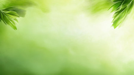 A vibrant green watercolor background with bold brushstrokes and texture, perfect for natural and creative designs.の素材