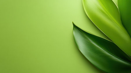 Bold, bright green background with a vibrant tone, perfect for attention-grabbing designs or eco-friendly themes.の素材