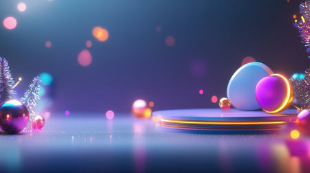 Bright, festive Black Friday banner with glowing text and colorful price cut graphics, designed for high visibility.の素材