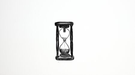 hourglass の写真素材