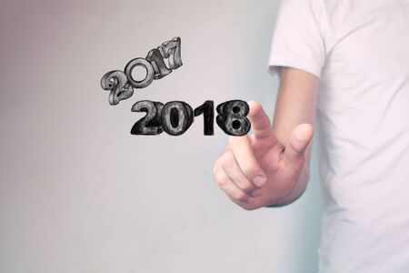 2018の写真素材