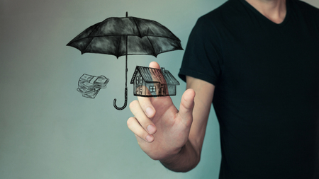 home money protectionの写真素材