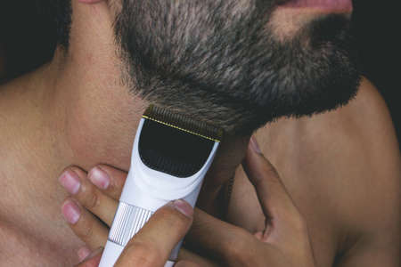 businessman open handの写真素材