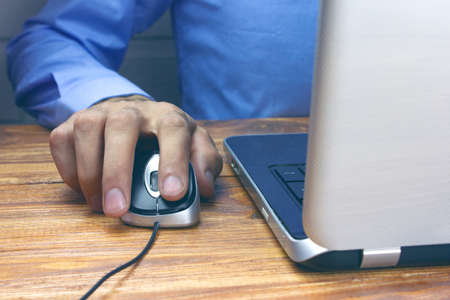 businessman open handの写真素材