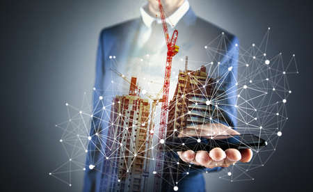 business concept plan new high-rise buildings
