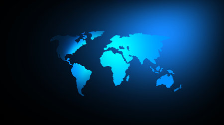 business concept. global internet workの写真素材
