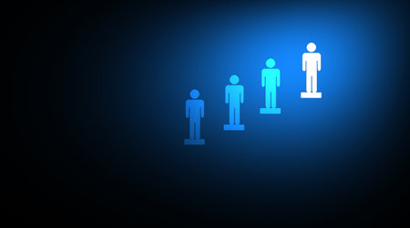 business concept growth in success achievement goals.の写真素材