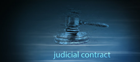 Symbol of law and justice. Law and justice concept.の写真素材