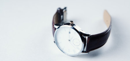 Elegant wrist watch close upの写真素材