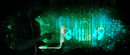 Data protection and cyber security concept