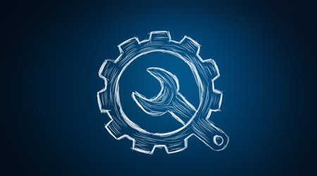 service computer software maintenance and repairの写真素材