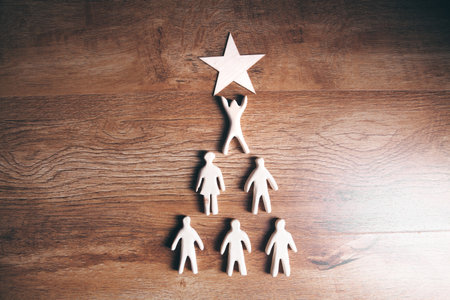 Customer feedback, testimonial, online survey conceptの写真素材