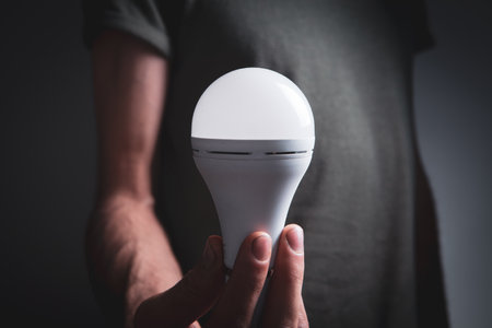 new ideas with innovative technology.の写真素材