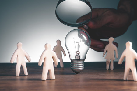 Business People Group Idea Concept Light Bulbの写真素材