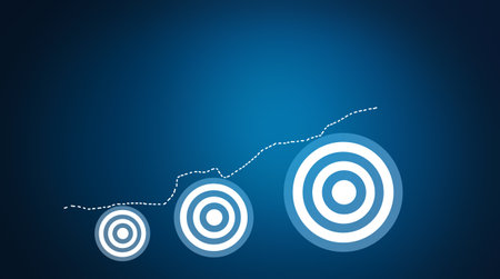 Targeting and marketing concept.
