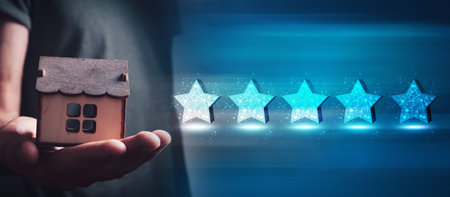 House 5 Yellow Stars Header