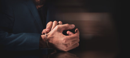 Man with an expensive bracelet