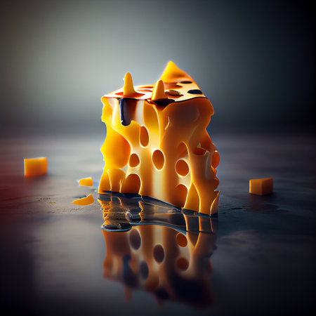 Designed chees piece.generative aiの素材