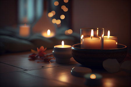 Japanese style spa wellness massageの素材