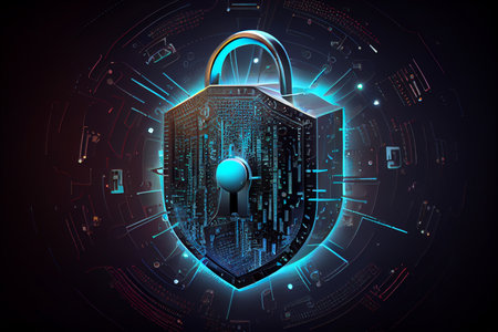 Data security protection cybersecurity.generative aiの素材
