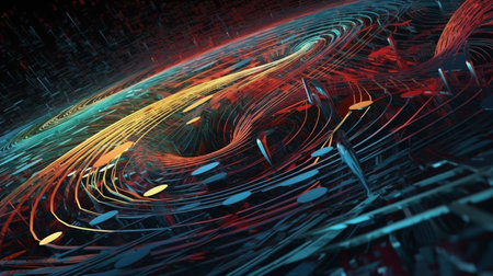 Sign Leo in fire and smoke.generative aiの素材