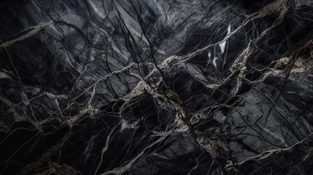 A black marble wall with a black background and a white background.generative aiの素材