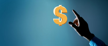 money symbol. financial growth. business concept.の写真素材