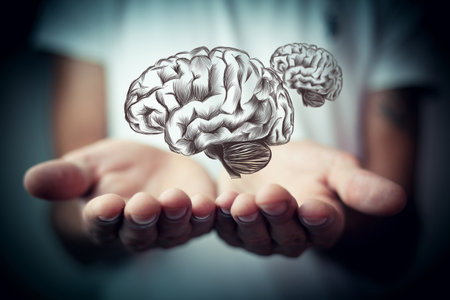 virtual brain for innovation concept