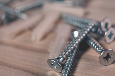 silver bracelet on the wooden table