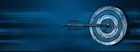 the concept of the target and dart