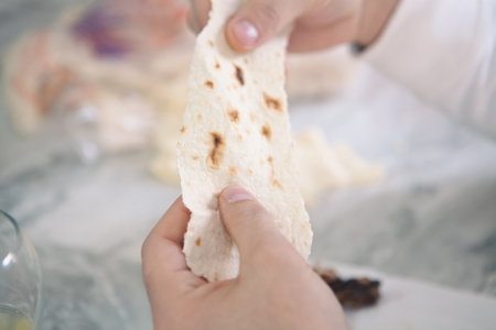 close up view of foodの写真素材