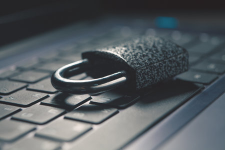 security and data protection conceptの写真素材