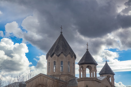 the church of the holy trinity of the city of the holy trinity in the old town of the most famousの写真素材