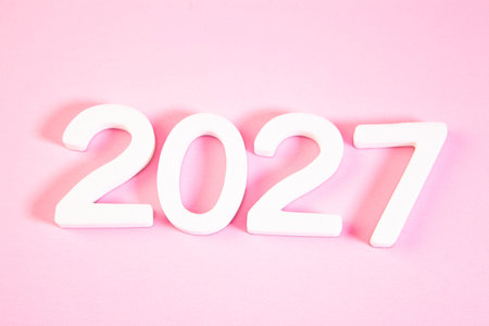 2027 happy new year background.