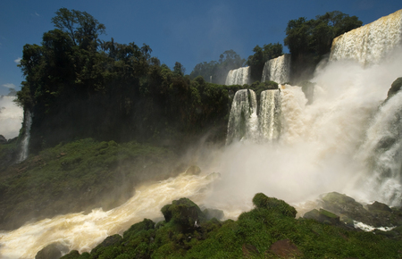 iguazu fallsの写真素材