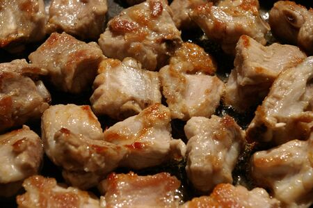 Pork bone friedの写真素材