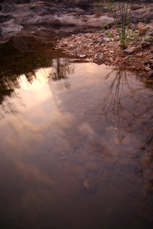 " Hew-Noi " watercourse from " Khao-Yai "の写真素材