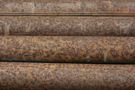 Rusty pipesの写真素材