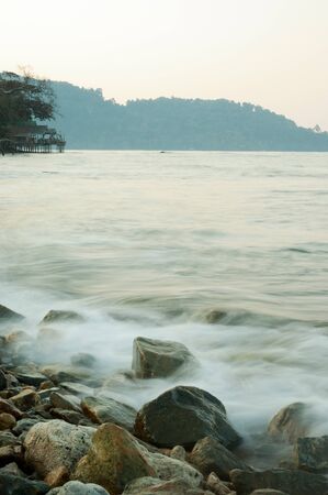 Soft seaの写真素材