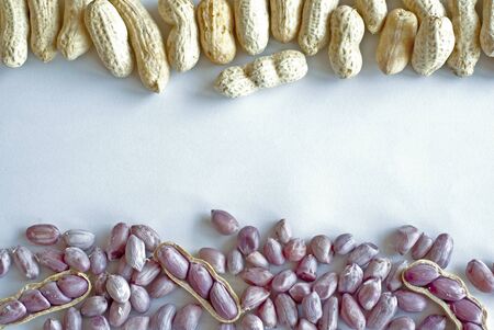 Space between Peanutの写真素材