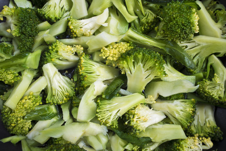 Boiled Broccoli clean foodの写真素材