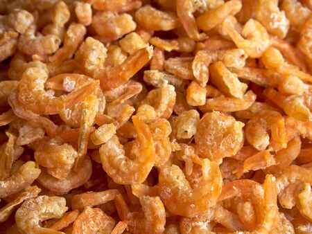 Dried shrimp food preservationの写真素材